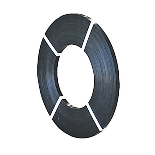 Standard Steel Strapping 16mm x 12.7kg x 0.5mm Ribbon Black 