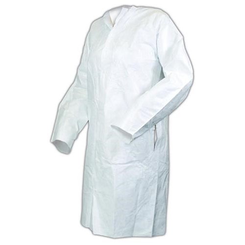LAB COAT 40gsm POCKETS HOOK&LOOP 50/BOX