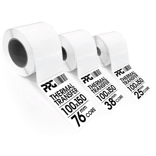299-561 - Label Roll Thermal Transfer 100 x 150 White 76/Core 1000/Roll - PPG Online