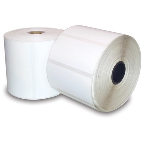 Thermal Direct Labels 100mm x 150mm 38Core Permanent White 350/roll