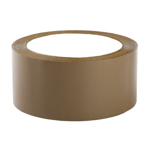 Tape Hand Packaging 48mm x 75m Brown Rubber Adhesive  36/carton