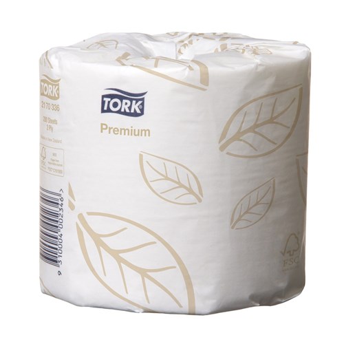 Toilet Tissue Roll 2 Ply 280 sheets Tork Premium 48/carton